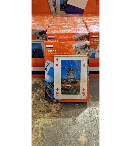 Souvenirsutrecht.nl Hollandlabel Speelkaarten - Nederlandse Oranje Kaartspel