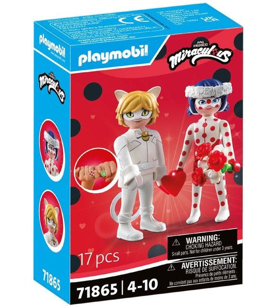 PLAYMOBIL Miraculous: Droombruiloft van Ladybug & Cat noir 71865