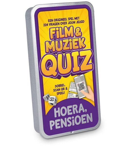 Spel - Film & muziek quiz - Pensioen