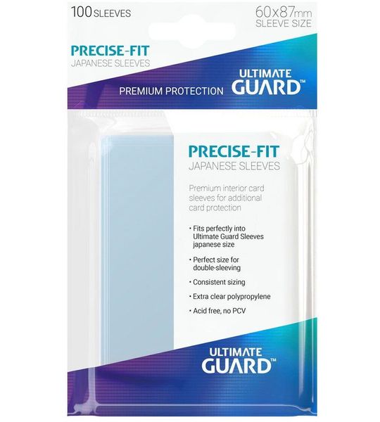 ULTIMATE GUARD Precise-Fit Japanese Size Kaarthoes