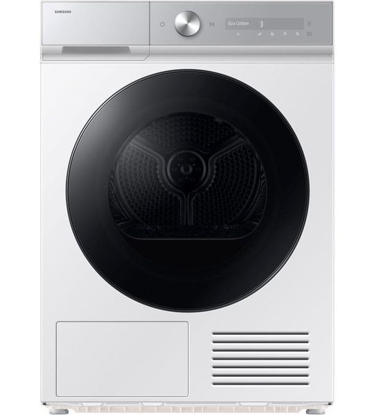 Samsung 9KG Bespoke SilentDry Droger 8000-serie - Wit en grijs