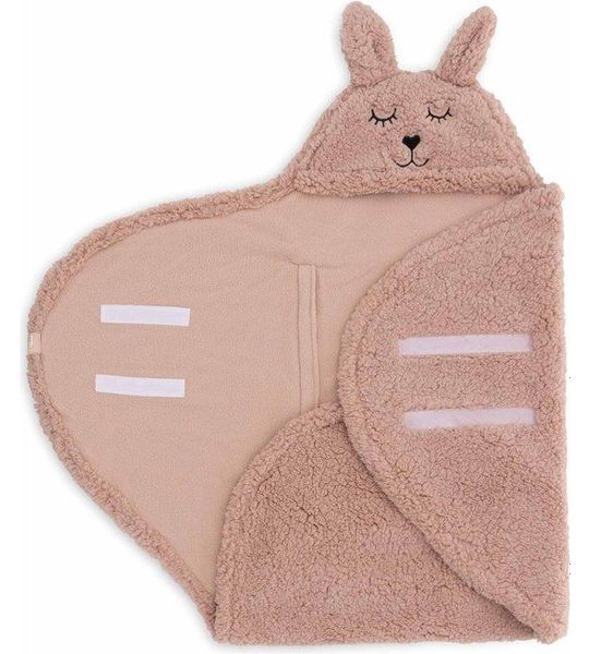 Wikkeldeken Jollein Bunny Wild Rose