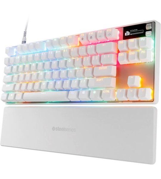 SteelSeries Apex Pro TKL Gen 3 Gaming Toetsenbord Qwerty Wit