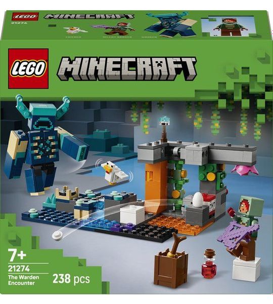 LEGO® Minecraft® De Ontmoeting met de Opzichter - 21274