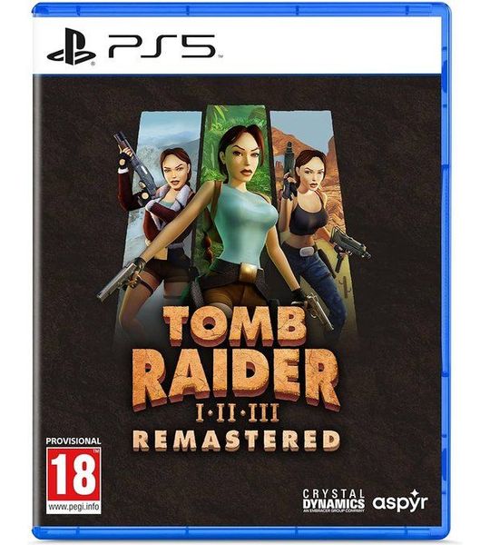 Tomb Raider I-III Remastered Starring Lara Croft PS5