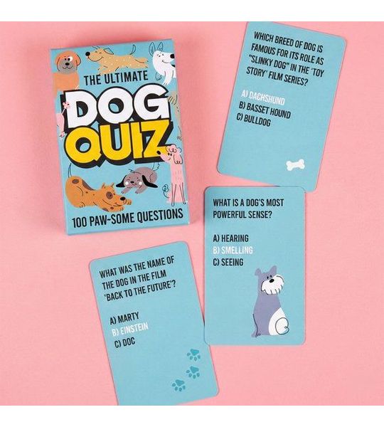Gift Republic Dog Quiz kaarten