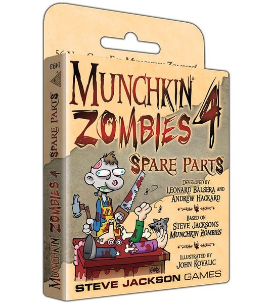 Munchkin Zombies 4 Spare Parts