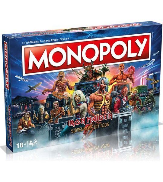 MONOPOLY IRON MAIDEN.