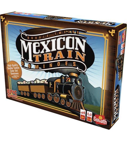 Goliath Mexican Train Dominoes - Actiespel - Domino
