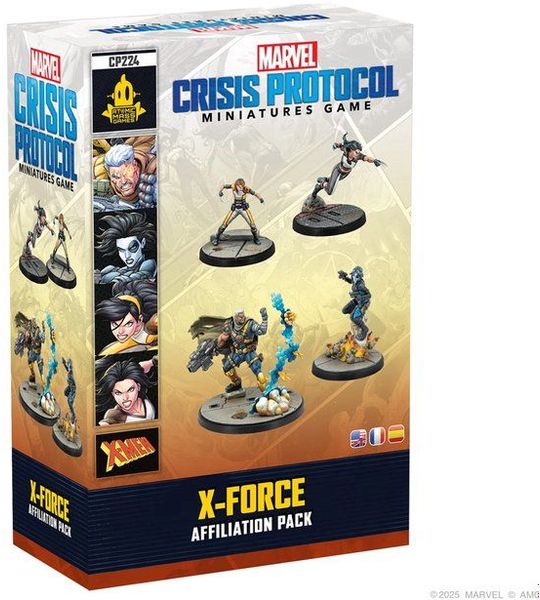 Marvel Crisis Protocol X-Force Affiliation Pack - Miniaturen - EN/ES/FR