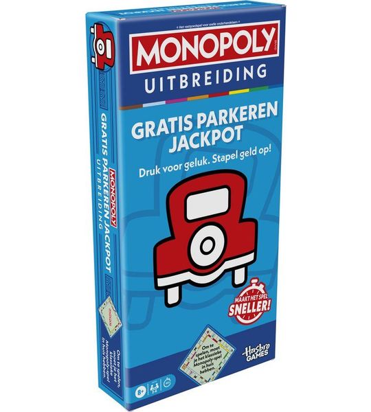 Monopoly Gratis Parkeren Jackpot - Uitbreiding voor Monopoly - Gezelschapsspel