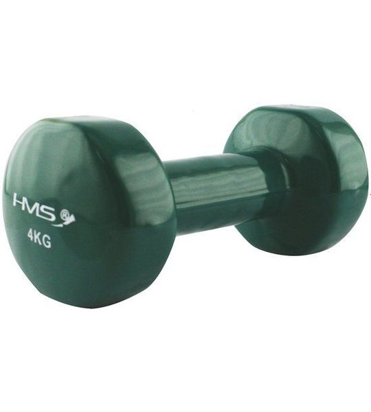 HMS Gietijzeren Dumbbell met Vinyl Coating - 4 kg
