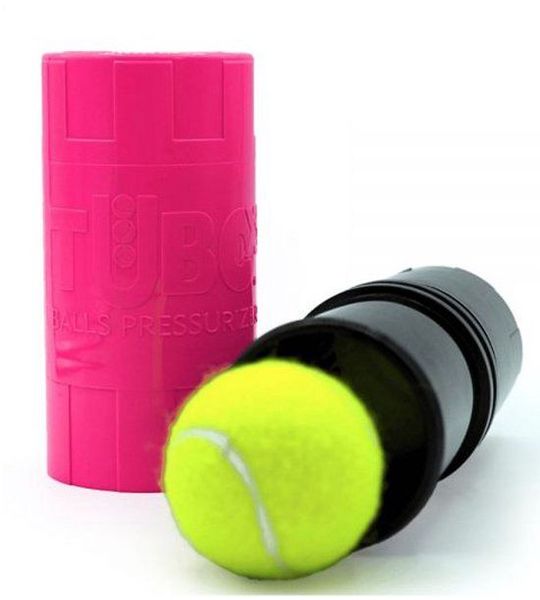 Tubo PLUS X3 - drukregelaar padelballen - Pink