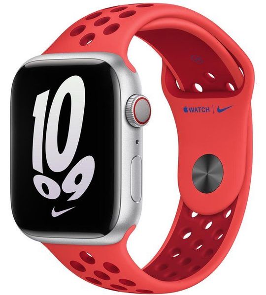 Apple 45 Mm Crimson/gym Red Nike Sport