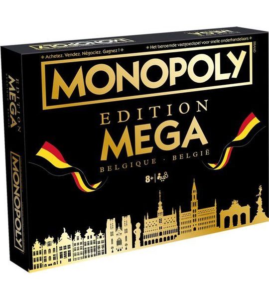 Monopoly Mega Edition Belgie - Bordspel