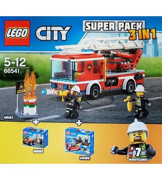LEGO 66541 City Fire Value Pack