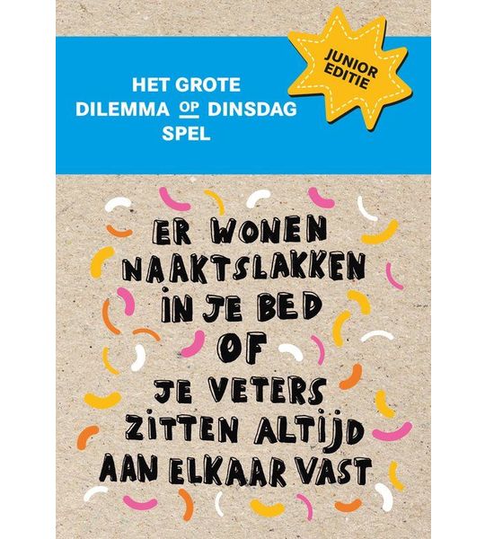 Dilemma op Dinsdag 4 - Het grote dilemma op dinsdag spel