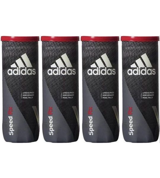 Adidas Speed RX padelballen - 4 tubes van 3 ballen