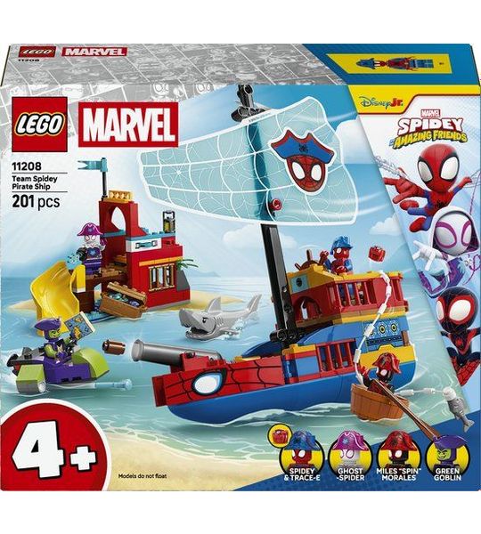 LEGO Marvel 11208 Team Spidey piratenschip