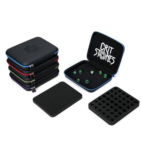 CritStones Dice Case Arcanum Black