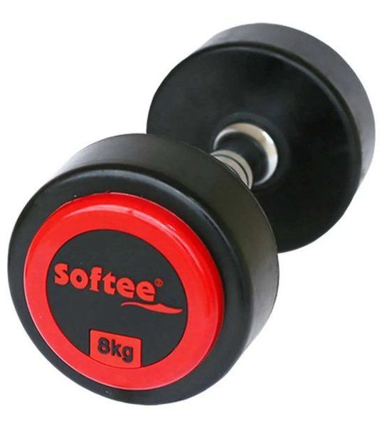 Softee Pro-sport 8kg Dumbbell Zwart 8 kg