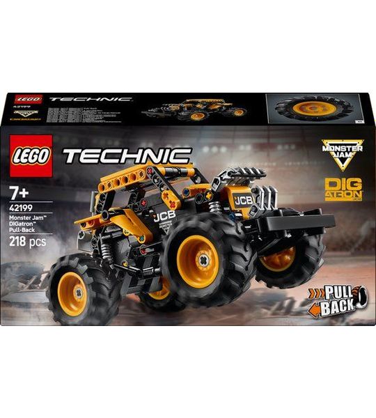 LEGO Technic Monster Jam™ DIGatron™ pull-back truck - 42199