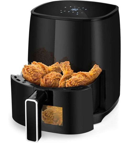 SVN® Mini airfryer - Airfryer - Airfryer klein - Zwart - ‎26cm x 30cm x 35cm