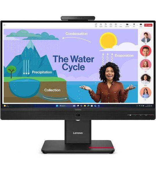 Lenovo Thinkvision T24d-4v E - 23.8 Inch 1920 X 1080 (full Hd) Ips-paneel In Hoogte Verstelbaar