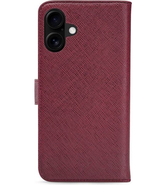 Mystyle Flex Wallet Telefoonhoesje Voor Apple Iphone 16 Bordeaux