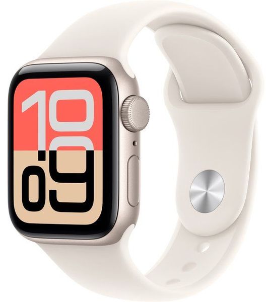 Apple Watch Se 3 gps - 40mm starlight Aluminium Case Starlight Sport Band M/l Smartwatch