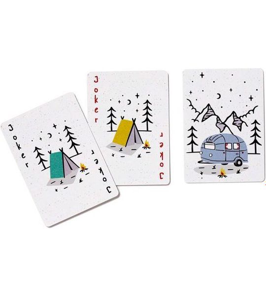 Kaartspel/Speelkaarten - Wildwood Caravan Thema - 8.5x6cm