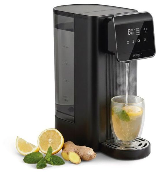 Seeger SGR1150BK Waterkoker Zwart