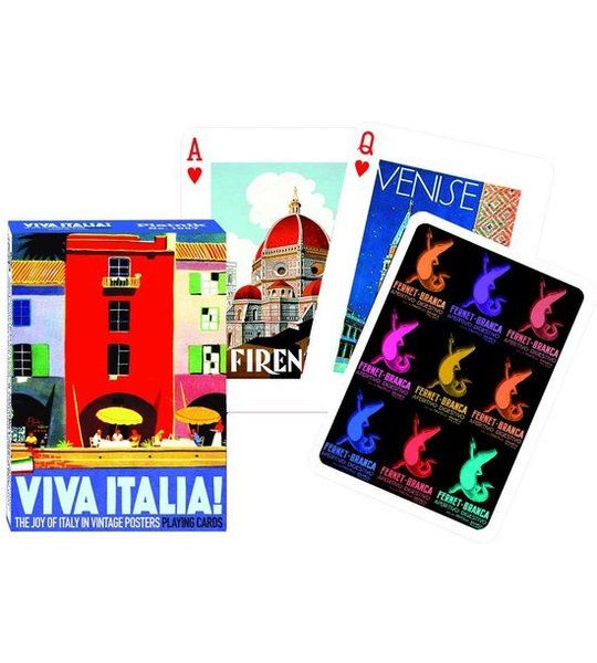 Piatnik Viva Italia! Speelkaarten - Enkeldeks