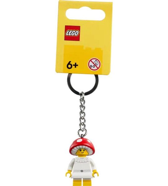 LEGO Sleutelhanger - Meisje in Paddenstoelenpak