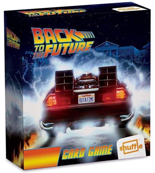 Cartamundi Back To The Future Shuffle Strategy game Retro Card Games