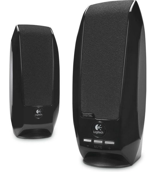 Logitech STEREOSPEAKERSS PC speaker Zwart