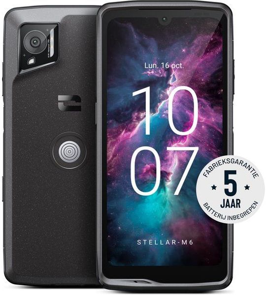 CrossCall Stellar M6 Smartphone - 128 Gb 5g Zwart