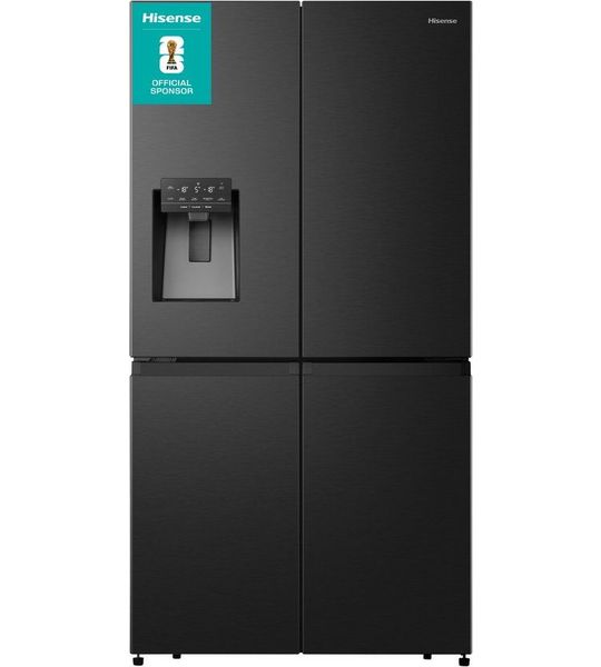 Hisense RQ760N4SBFE Amerikaanse koelkast Zwart