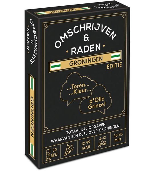Omschrijven en Raden educatief spel Groningen - gezelschapsspel kinderen.