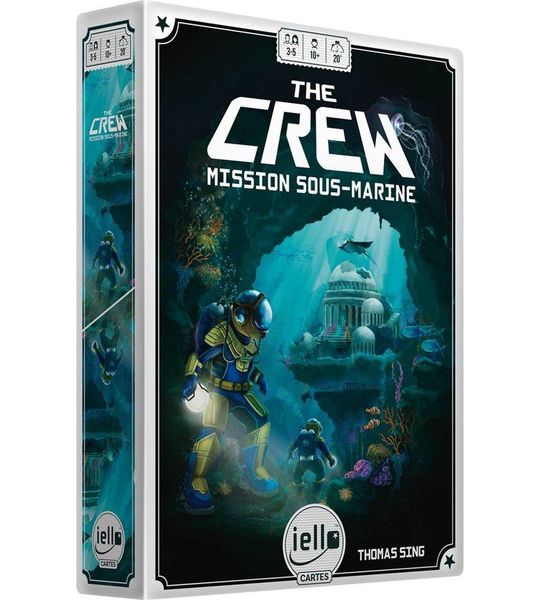 Iello The CREW Mission Sous-Marine 20 min Bordspel Strategie