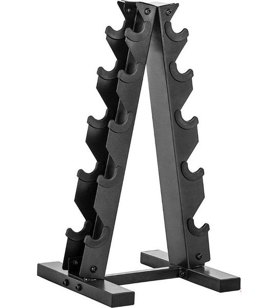 Halterrek - Haltersteunen voor Dumbells - Halter Rek Pyramide - Staal