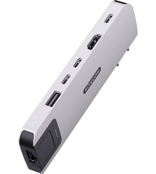 Sitecom MacBook Air Multiport Hub 6 in 2 Goud