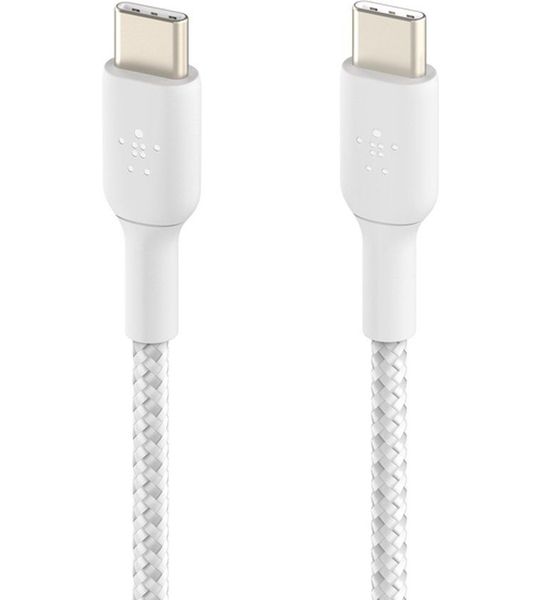 Belkin Boost Charge™ Usb-c® To Usb-c Cable_braided Usb-kabel 2 M Wit
