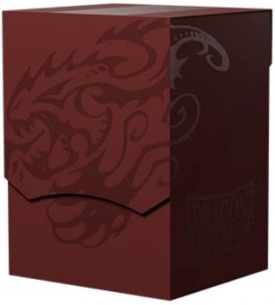 Dragon Shield Double Shell: Blood Red/Black - deck box