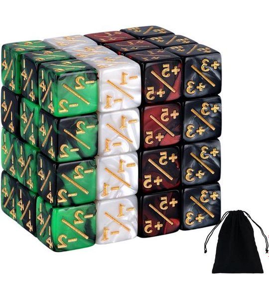 Allecto Plus - 48 Stuks Dobbelstenen Tafelspellen