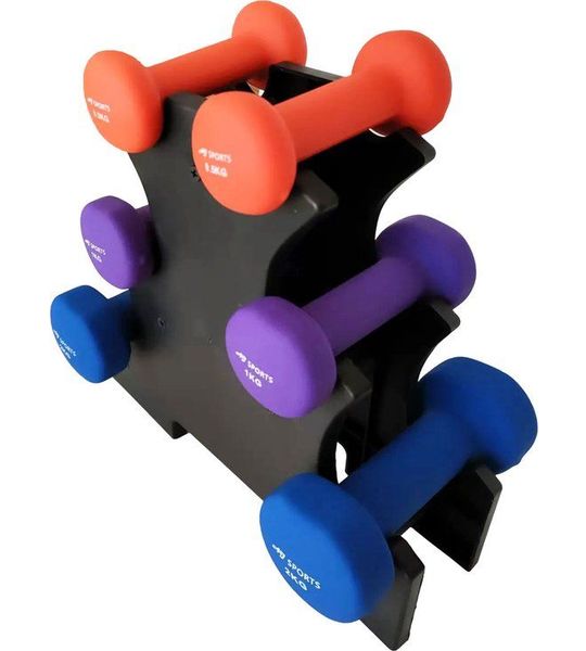 AJ-Sports Dumbbell Set Gekleurd - 0,5 t/m 2 KG