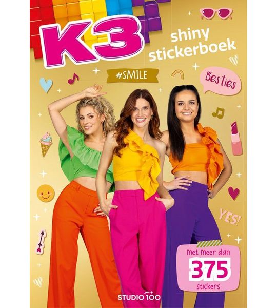 K3 Stickerboek - Shiny Stickers