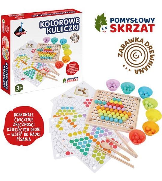 Creatieve Kabouter kleurrijke balletjes - Pomysłowy Skrzat kolorowe kuleczki