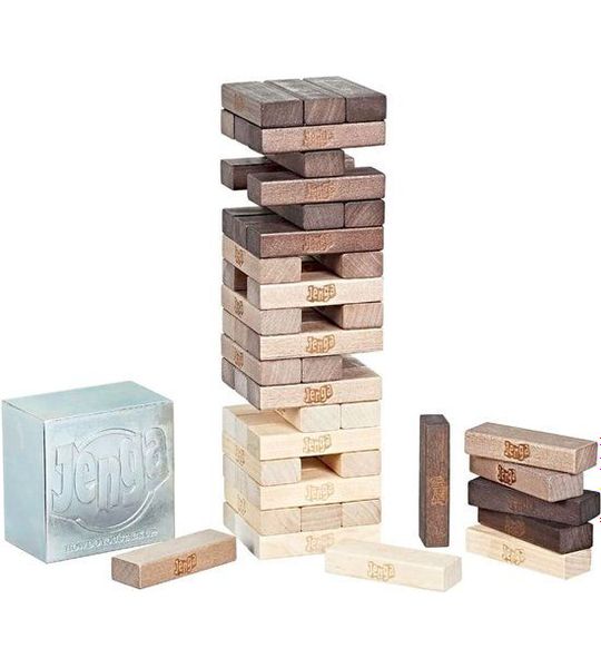 Hasbro Jenga Rustiek Series - Jenga behendigheid spel - Actiespel