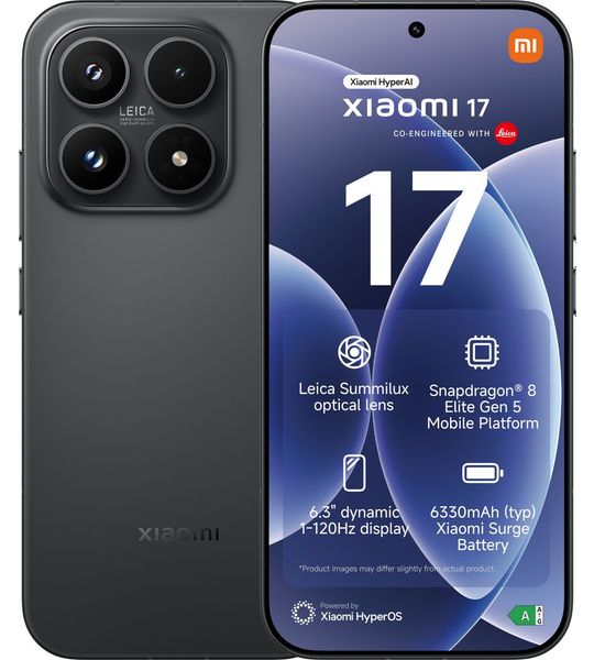 Xiaomi 17 512GB Zwart 5G